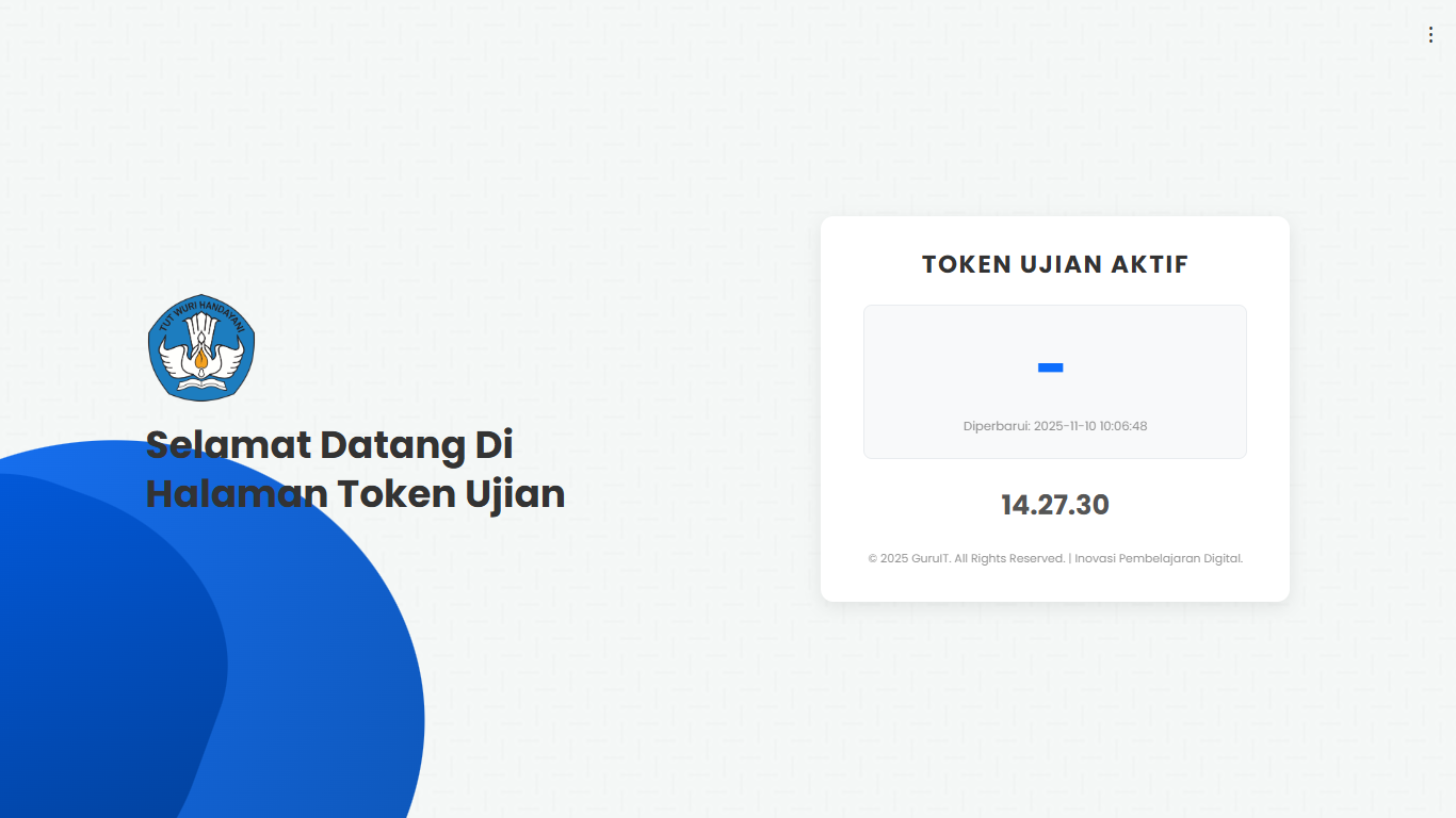 Token Ujian